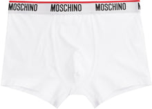 Load image into Gallery viewer, Set of two cotton trunks with logoed elastic band
