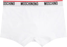 Load image into Gallery viewer, Set of two cotton trunks with logoed elastic band
