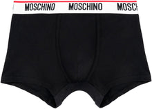 Load image into Gallery viewer, Set of two cotton trunks with logoed elastic band

