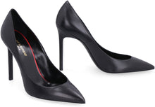 Load image into Gallery viewer, Anja leather pointy-toe pumps
