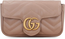 Load image into Gallery viewer, GG Marmont mini leather crossbody bag
