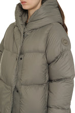 Load image into Gallery viewer, Rhoda long hooded down jacket
