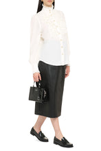 Load image into Gallery viewer, Kaleidoscope ruffled shirt
