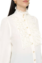 Load image into Gallery viewer, Kaleidoscope ruffled shirt
