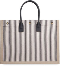 Load image into Gallery viewer, Rive Gauche canvas tote bag

