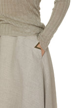 Load image into Gallery viewer, Linen full skirt
