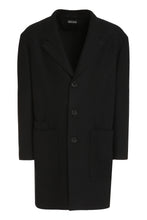 Load image into Gallery viewer, Single-breasted wool coat
