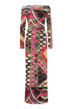 Load image into Gallery viewer, Printed mesh dress
