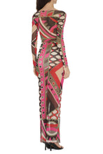 Load image into Gallery viewer, Printed mesh dress
