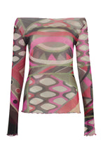 Load image into Gallery viewer, Printed long-sleeve top

