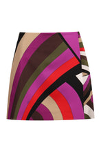 Load image into Gallery viewer, Printed silk skirt
