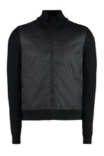 Load image into Gallery viewer, High collar zipped cardigan
