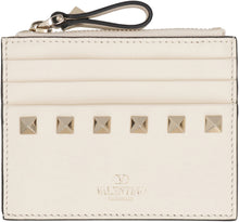 Load image into Gallery viewer, Valentino Garavani - Rockstud leather card holder
