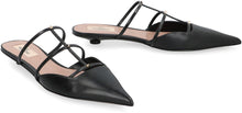 Load image into Gallery viewer, Rockstud Wispy leather mules
