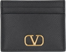 Load image into Gallery viewer, Valentino Garavani - Pebbled calfskin card holder
