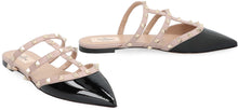 Load image into Gallery viewer, Valentino Garavani - Rockstud patent leather mules
