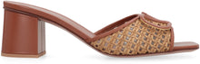 Load image into Gallery viewer, Valentino Garavani - Patent raffia mules
