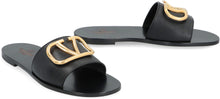 Load image into Gallery viewer, Valentino Garavani - leather slides with logo
