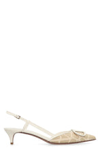 Load image into Gallery viewer, Valentino Garavani - Raffia slingback pumps
