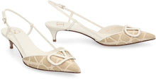 Load image into Gallery viewer, Valentino Garavani - Raffia slingback pumps
