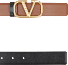 Load image into Gallery viewer, Valentino Garavani - Reversible leather belt

