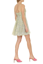 Load image into Gallery viewer, Printed silk mini dress
