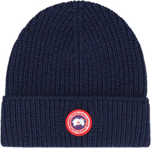 Load image into Gallery viewer, Arctic Disc Ribbed wool beanie
