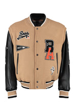 Load image into Gallery viewer, BOSS x Russell Athletic - Wool bomber jacket with patch
