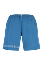 Load image into Gallery viewer, Logo print swim shorts
