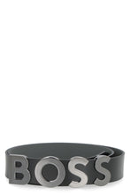 Load image into Gallery viewer, Logo buckle leather belt
