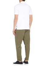 Load image into Gallery viewer, Logo print cotton polo shirt
