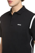 Load image into Gallery viewer, Logo detail stretch cotton polo shirt
