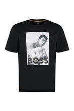 Load image into Gallery viewer, BOSS x Muhammad Ali - Printed cotton T-shirt
