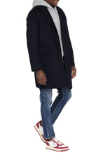 Load image into Gallery viewer, Single-breasted wool coat
