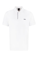 Load image into Gallery viewer, Short sleeve cotton polo shirt
