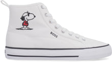 Load image into Gallery viewer, BOSS x PEANUTS - Canvas high-top sneakers
