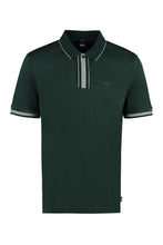 Load image into Gallery viewer, Logo print cotton polo shirt
