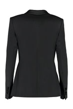 Load image into Gallery viewer, Satin lapel blazer
