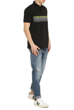 Load image into Gallery viewer, Logo print cotton polo shirt
