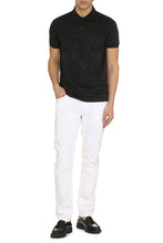 Load image into Gallery viewer, Logoed jersey polo shirt
