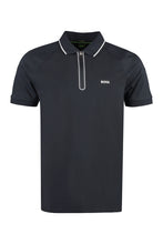 Load image into Gallery viewer, Logo detail stretch cotton polo shirt
