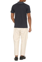 Load image into Gallery viewer, Logo detail stretch cotton polo shirt
