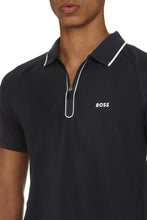 Load image into Gallery viewer, Logo detail stretch cotton polo shirt
