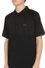 Load image into Gallery viewer, Logo print jersey polo shirt
