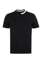 Load image into Gallery viewer, Cotton crew-neck T-shirt
