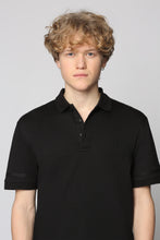 Load image into Gallery viewer, Short sleeve cotton polo shirt
