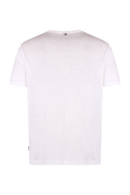Load image into Gallery viewer, Linen crew-neck T-shirt
