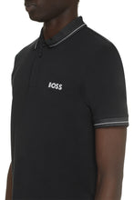 Load image into Gallery viewer, Logo print cotton polo shirt
