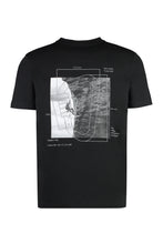 Load image into Gallery viewer, Cotton crew-neck T-shirt
