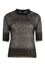 Load image into Gallery viewer, Mohair blend crew-neck sweater
